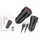 Зарядний пристрій Borofone BZ19 Type-C (2USB/2.4A) - зображення 4