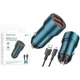 Зарядное устройство Borofone BZ19 Micro (2USB/2.4A) Blue - изображение 4