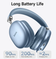 Навушники Bluetooth гарнітура Hoco W35 Max бездротові повнорозмірні Блакитний - зображення 7