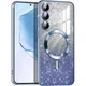 TPU чехол Delight case with MagSafe с защитными линзами на камеру для Samsung Galaxy S20 FE Синий / Deep navy Без бренда - изображение 1