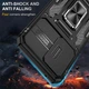Ударопрочный чехол Camshield Army Ring для Samsung Galaxy S25+ / S24+ Черный / Black Без бренда - изображение 7