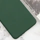 Чехол TPU GETMAN Liquid Silk Full Camera для Xiaomi Redmi 13 4G / Poco M6 4G Зеленый / Dark green - изображение 2