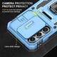 Удароміцний чохол Camshield Army Ring Samsung Galaxy A36 5G / A56 5G Блакитний / Light Blue Без бренду - зображення 7
