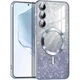 TPU чохол Delight case with MagSafe із захисними лінзами на камеру для Samsung Galaxy S25 FE Сірий / Lavender Gray - зображення 1