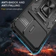 Ударопрочный чехол Camshield Army Ring для Xiaomi Redmi Note 13 4G Черный / Black Без бренда - изображение 6