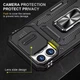 Ударопрочный чехол Camshield Army Ring для Apple iPhone 13 Pro (6.1") Черный / Black Без бренда - изображение 6