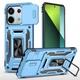 Ударопрочный чехол Camshield Army Ring для Xiaomi Redmi Note 13 4G Голубой / Light Blue Без бренда - изображение 1