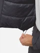Куртка демисезонная с капюшоном мужская Jack Wolfskin Jasper Ins Jkt M A61872_6000 S Черная (4064886337069) - изображение 4