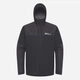 Куртка демисезонная с капюшоном мужская Jack Wolfskin Jasper Ins Jkt M A61872_6000 S Черная (4064886337069) - изображение 8