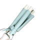 Плойка для завивки волос тройная VGR V-595 с керамическим покрытием 90W White-Green (3_05263) - изображение 4