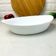 Белое блюдо-лодочка для запекания и подачи Luminarc Smart Cuisine Wavy 32*20 см - изображение 5