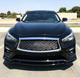 Накладка на передний бампер Infiniti Q50 Q50L (14-17 г.в.) - изображение 4