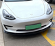Накладка переднього бампера Tesla Model Y чорний глянець (2020-...) - зображення 4