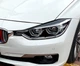 Накладки на фары (реснички) BMW F30 под покраску ABS-пластик - изображение 5