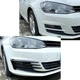 Накладки (сплиттеры) переднего бампера VOLKSWAGEN Golf 7 (12-16 г.в.) - изображение 3