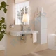 Раковина LAUFEN Palace New 90 H8127020001041 белая с держателем полотенца - изображение 2