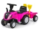 Дитячий трактор толокар Milly Mally New Holland T7, рожевий - изображение 1