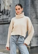В'язана жіноча кофта Staff nalle beige ML - зображення 1