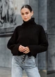 Жіноча в'язана кофта Staff nalle black M-L - изображение 1
