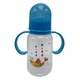 Бутылочка для кормления с ручками Mega Zayka MGZ-0205(Blue) 150 мл - изображение 1
