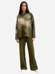Брюки шерстяные женские ARTKNIT Vibe Wool M Оливковые (4823093463349) - изображение 4