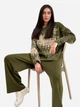 Брюки шерстяные женские ARTKNIT Vibe Wool M Оливковые (4823093463349) - изображение 7