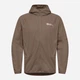 Толстовка на молнии мужская Jack Wolfskin Prelight Pro Jkt M A60209_5719 2XL Коричневая (4064886332989) - изображение 6