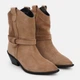 Женские ботильоны замшевые Ashoes 2440 40 25.5 см Рыжие (ROZ6501005277) - изображение 2