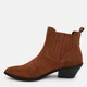 Женские ботильоны замшевые Ashoes 2995 36 23.5 см Рыжие (ROZ6501005285) - изображение 3