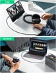 Переходник Ugreen USB-C Male to 3.5mm Male Cable DAC чип 1 м Black/ Grey (CM450) - изображение 8