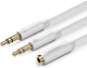 Спліттер Ugreen перехідник-розгалужувач 3.5mm 2 AM to 3.5mm AF White (AV140) - зображення 1