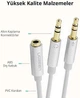 Спліттер Ugreen перехідник-розгалужувач 3.5mm 2 AM to 3.5mm AF White (AV140) - зображення 2