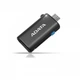 Кард-ридер ADATA microSD OTG microUSB to USB 2.0 Black (AOTGMRBK) - изображение 1