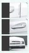 Защитная накладка Baseus для автомобильных дверей Streamlined Car Door Bumper Прозрачная (CRFZT-02) - изображение 5
