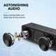 Бездротова блютуз колонка Anker Soundcore Bluetooth водонепроникна IPX5 24 години чорна - зображення 6