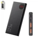 Портативный аккумулятор павербанк Baseus Power Bank 10000mAh Adaman Metal Digital Display Black (PPAD000001) - изображение 1