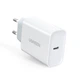Зарядний пристрій Ugreen USB Type C PD 30W White (CD127) - зображення 1