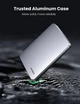 Корпус карман для жестких дисков UGREEN USB 3.1 Gen 2 Hard Drive Enclosure 2.5" SATA to USB 3.1 (CM300) - изображение 5