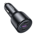 Автомобильное зарядное устройство Ugreen 2x USB Type C / 1x USB 69W Power Delivery Quick Charge Black (CD239) - изображение 1