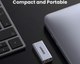 З'єднувач UGREEN US381 USB 3.0 Female to USB 3.0 Female Adapter адаптер-перехідник прямий Grey (20119) - зображення 3