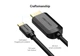 Видеокабель переходник Vention USB Type-C to HDMI Thunderbolt 3 v.1.4 4K 30Hz 2K 30Hz 1.5m Black (CGUBG) - изображение 2