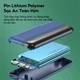 Портативная батарея Power Bank REMAX Kiren Series QC 22.5W + PD 20W Fast Charging на 20000mAh Blue (RPP-180) - изображение 6