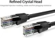 Интернет кабель Vention Cat6 UTP Ethernet сетевой шнур патч-корд 1000Mpbs 250MHz 1м Black (IBEBF) - изображение 2