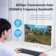 Інтернет кабель Vention Flat Cat8 SSTP Ethernet мережевий шнур патч-корд 40 Гбіт/с 1.5м Black (IKCBG) - зображення 5