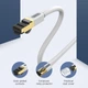 Интернет кабель Vention Cat7 SSTP Ethernet сетевой шнур патч-корд 10 Гбит/с 1 м Gray (ICDHF) - изображение 2