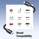 Кабель HDMI UGREEN 8K 4K HDMI 2.1 Cable Ultra High Speed ​​1м Black (HD150) - зображення 7