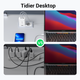 Сетевое зарядное устройство Ugreen 2x USB Type C 1х USB Type А 65W Power Delivery White (CD275) - изображение 3