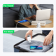 Сетевое зарядное устройство Ugreen 2x USB Type C 1х USB Type А 65W Power Delivery White (CD275) - изображение 5