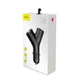 Автомобильное зарядное устройство Baseus Y Type Car Charger 2x USB + разъем прикуривателя Black (CCALL-YX01) - изображение 8