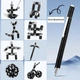 Набір Багатофункціональна Декомпресійна Магнітна ручка-конструктор антистрес з фіджет функціями, чорна - зображення 2